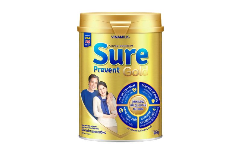 Sữa bột Vinamilk Sure Prevent Gol