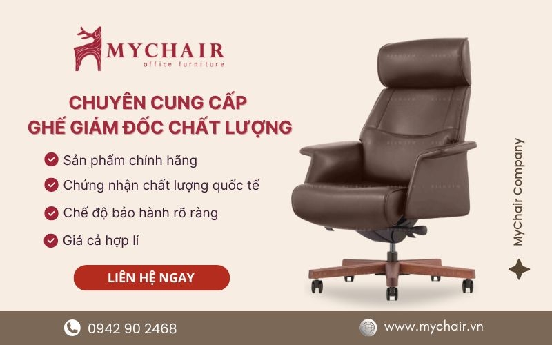 Mua ghế giám đốc cao cấp tại MyChair
