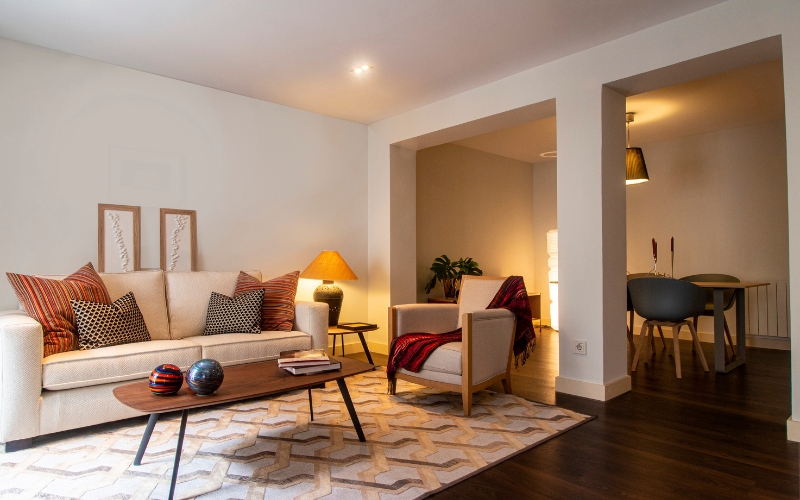 vị trí đặt sofa hợp phong thủy