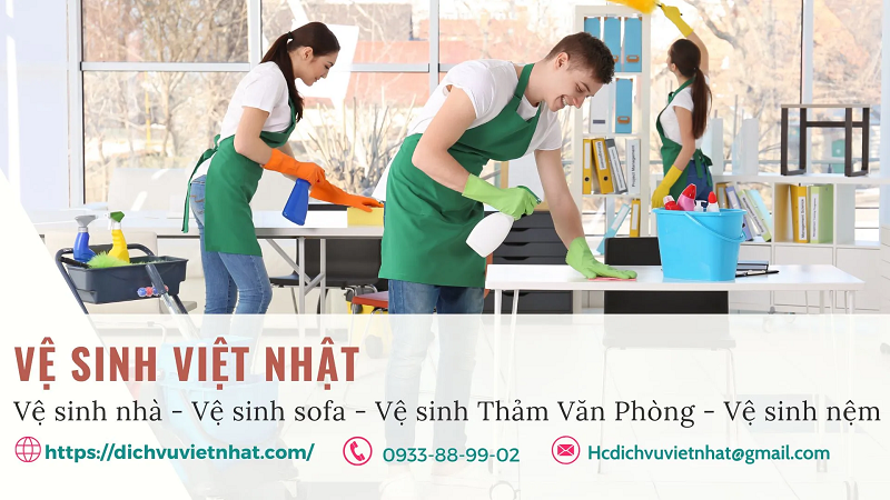 Dịch vụ dọn dẹp vệ sinh nhà cửa Việt Nhật